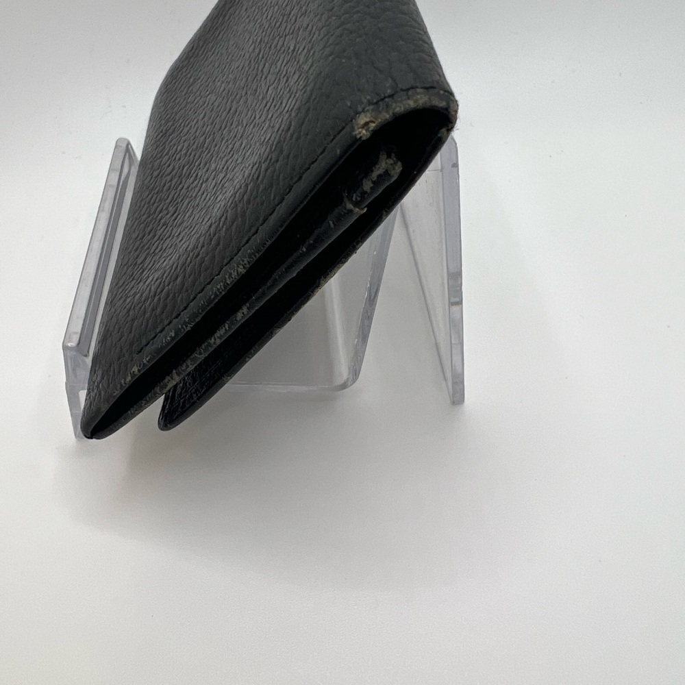 GUC Burberry Black Leather Card Holder - Picture 4 of 6